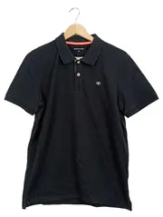 Vorschaubild 1 von Poloshirt Herren Gr. M schwarz Basic Kurzarm Baumwolle