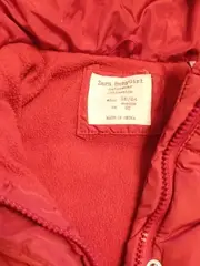 Vorschaubild 4 von Steppjacke Kinder Mädchen Rot Gr. 92 Kapuze