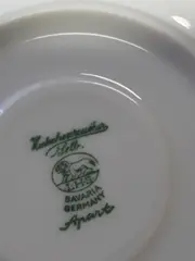 Vorschaubild 2 von Apart Untertasse Porzellan Weiß 11cm Klassisch Uni