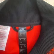 Vorschaubild 2 von Trainingsjacke Kinder Gr. 176 Rot Schwarz Sportjacke Reißverschluss