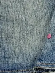 Vorschaubild 7 von Jeansrock Damen Blau Minirock Gr. S/36 Baumwolle Stickerei Freizeit