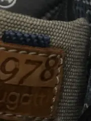 Vorschaubild 3 von Herren Schnürschuhe Gr. 44 Beige Canvas Leder Freizeitschuhe