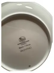 Vorschaubild 2 von Valentino Suppenteller Porzellan Oktogonal Weiß 22 cm