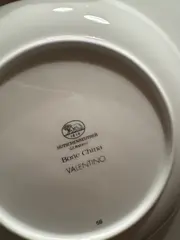 Vorschaubild 4 von Valentino Suppenteller Porzellan Oktogonal Weiß 22 cm