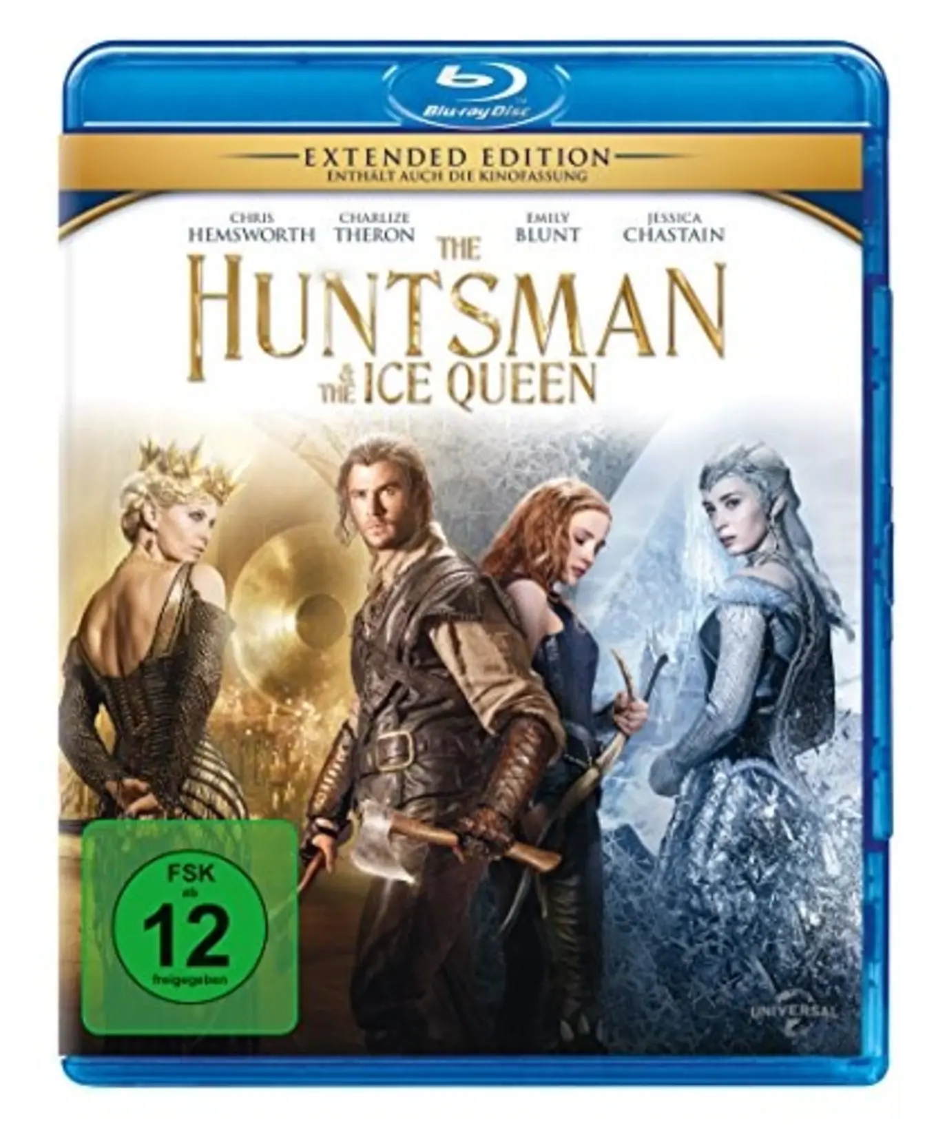 The Huntsman & Ice Queen Blu-Ray Fantasy Film Deutsch Englisch