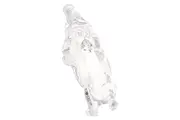 Vorschaubild 2 von Dekofigur Nashorn Glas Transparent 9 cm Eleganter Stil