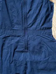 Vorschaubild 5 von Damen Jumpsuit Blau Uni Schleife Nieten Gr. UNI