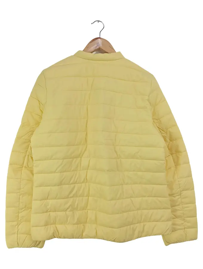 ESPRIT Damen Steppjacke Gelb L Casual Streetwear