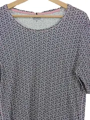 Vorschaubild 4 von Damen T-Shirt Gr. 44/XXL Mehrfarbig Modern Grafisch Baumwolle