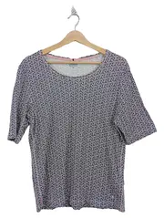 Vorschaubild 1 von Damen T-Shirt Gr. 44/XXL Mehrfarbig Modern Grafisch Baumwolle