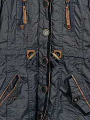 Vorschaubild 2 von Damen Winterjacke Parka Kapuze Fellkragen Gr. 36/S Grau