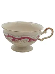 Vorschaubild 1 von Tasse Porzellan Goldrand florales Muster Bavaria Germany