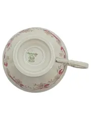 Vorschaubild 2 von Tasse Porzellan Goldrand florales Muster Bavaria Germany