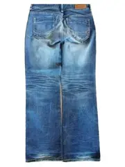 Vorschaubild 3 von Jeans Damen W28/L30 Blau Vintage Low Rise Regular Fit