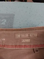 Vorschaubild 2 von Alexa Skinny Jeans Damen W29 Beige Stretch Hose