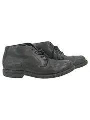 Vorschaubild 6 von Herren Chukka Boots Leder Schnürschuhe Schwarz Gr. 43