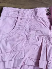 Vorschaubild 4 von Damen Cargo Shorts Rosa Baumwolle Freizeit Gr. 36 S