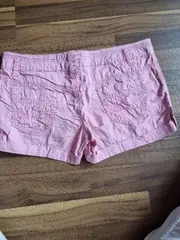 Vorschaubild 2 von Damen Cargo Shorts Rosa Baumwolle Freizeit Gr. 36 S