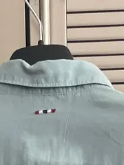 Vorschaubild 3 von Herren Freizeithemd Langarm Türkis Gr. L