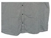 Vorschaubild 5 von Herren Freizeithemd Regular Fit Gr. XL Grau Gestreift Kurzarm