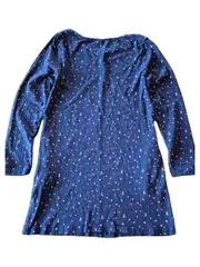 Vorschaubild 3 von Langarmshirt Mädchen Gr. 158/164 Blau Gepunktet Baumwolle