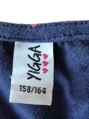 Vorschaubild 6 von Langarmshirt Mädchen Gr. 158/164 Blau Gepunktet Baumwolle