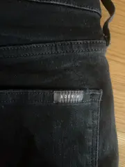 Vorschaubild 4 von &Denim Skinny High Waist Jeans Damen Gr. 36 Schwarz Stretch