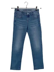Vorschaubild 1 von Denim Jeans Kinder Regular Fit Gr. 140 Blau Baumwolle