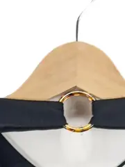 Vorschaubild 2 von Damen T-Shirt Elegant Schwarz Uni Kurzarm Gr. XS 34 Cut-Outs