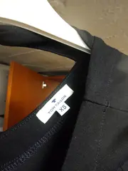 Vorschaubild 3 von Damen T-Shirt Elegant Schwarz Uni Kurzarm Gr. XS 34 Cut-Outs