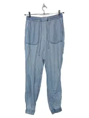 Vorschaubild 1 von Jogginghose Damen Jogpants Lyocell Blau Gr. 36 S Freizeit