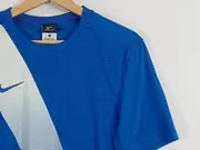 Vorschaubild 5 von Dri-Fit Sport Shirt Herren Kurzarm Blau Farbverlauf Gr. S Polyester