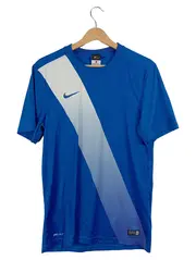 Vorschaubild 1 von Dri-Fit Sport Shirt Herren Kurzarm Blau Farbverlauf Gr. S Polyester