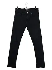 Vorschaubild 1 von Herren Jeans Regular Fit Schwarz W33/L34 Baumwolle