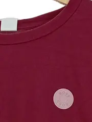 Vorschaubild 2 von Damen Langarmshirt Gr. S Bordeaux Rot Logo Casual