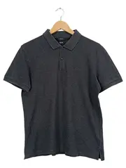Vorschaubild 1 von Herren Poloshirt Gr. M/38 Grau Pima Cotton Regular Fit