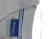 Vorschaubild 6 von Herren Poloshirt Polohemd Gr. L Grau Baumwolle Logo Stickerei Casual Basic