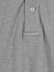 Vorschaubild 8 von Herren Poloshirt Polohemd Gr. L Grau Baumwolle Logo Stickerei Casual Basic