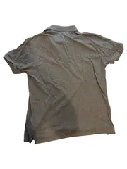 Vorschaubild 2 von Herren Poloshirt Polohemd Gr. L Grau Baumwolle Logo Stickerei Casual Basic