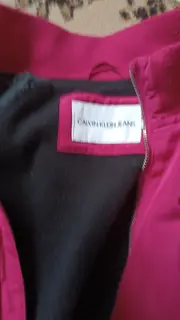 Vorschaubild 6 von Kinder Bomberjacke Pink Gr. 146/12 Baumwolle