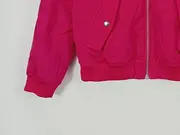 Vorschaubild 4 von Kinder Bomberjacke Pink Gr. 146/12 Baumwolle