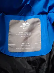 Vorschaubild 6 von Kids Steppjacke Winterjacke Gr. 98/104 Blau Wasserdicht Kapuze
