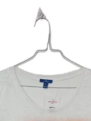 Vorschaubild 4 von Damen T-Shirt Gr. L Weiß Blumen Print Strass Casual