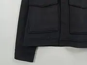 Vorschaubild 3 von Herren Leichte Jacke Wolle Casual Schwarz Gr. 52 XL Übergangs