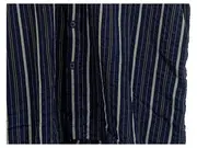 Vorschaubild 3 von Herren Kurzarm Hemd gestreift Blau Gr. L Baumwolle