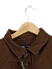 Vorschaubild 2 von Business Hemd Herren Langarm Uni Braun Gr. XL 54 Baumwolle