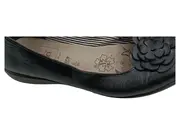 Vorschaubild 7 von Walking on Air Ballerinas Damen Leder Applikationen Schwarz Gr. 39