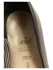 Vorschaubild 3 von Walking on Air Ballerinas Damen Leder Applikationen Schwarz Gr. 39