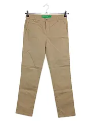 Vorschaubild 1 von Chino Stoffhose Damen Gr. 40 Beige Casual
