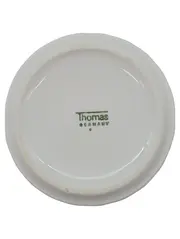 Vorschaubild 2 von Thomas Germany Milchkännchen Porzellan Weiß Silberrand Klassisch 8cm